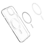 Spigen Crystal Hybrid MagSafe iPhone 15 Plus Case - klar
