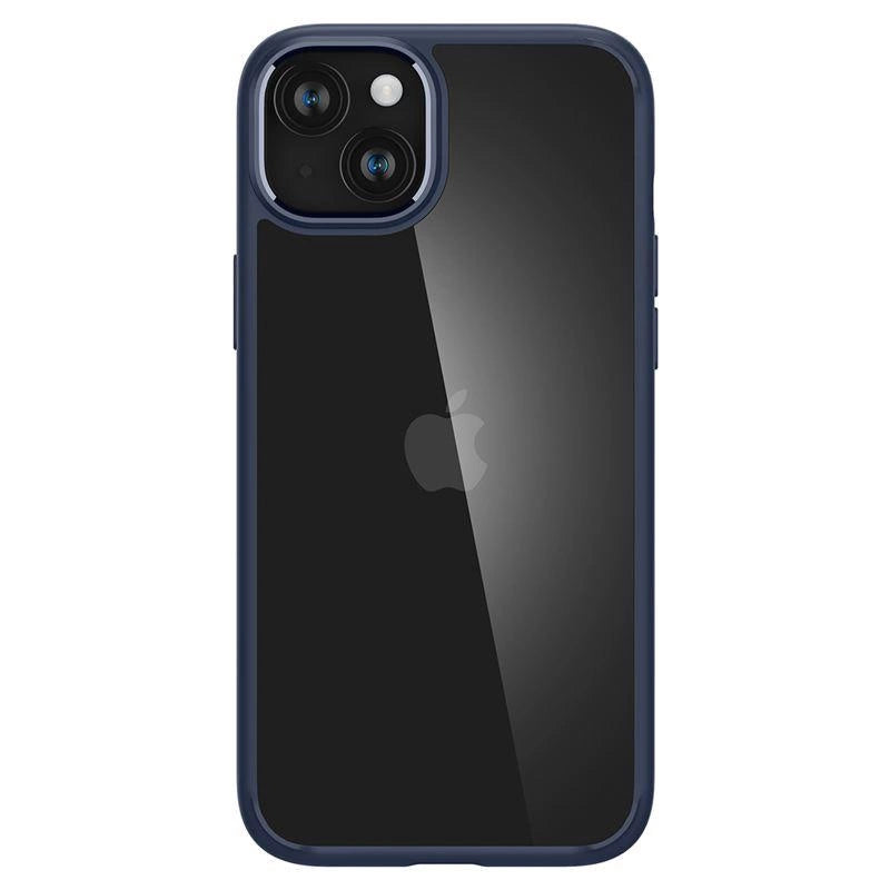 Spigen Crystal Hybrid iPhone 15 Plus Case - klarblå