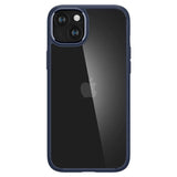 Spigen Crystal Hybrid iPhone 15 Plus Case - klarblå