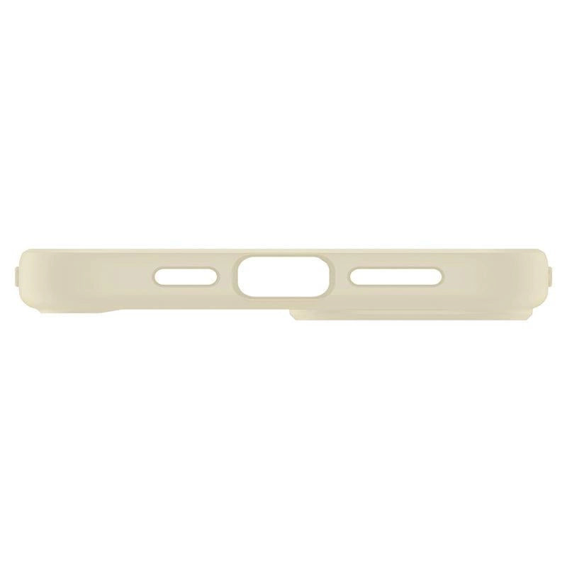 Spigen Crystal Hybrid iPhone 15 Plus Case - Gennemsigtig beige