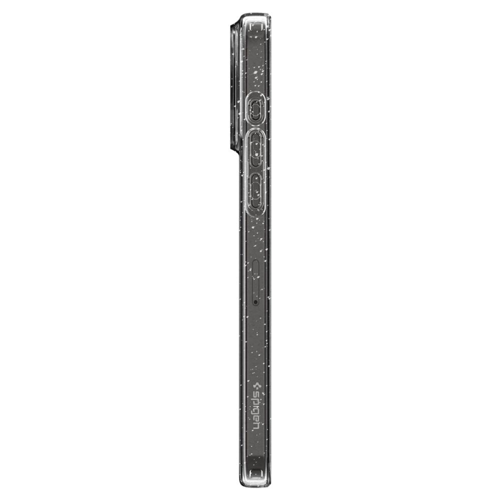 Spigen flydende krystal iPhone 15 Pro Case - Clear Glitter