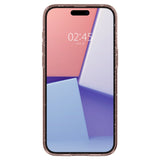 Spigen Liquid Crystal Glitter iPhone 15 Pro Case - Pink/Clear