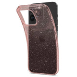 Spigen Liquid Crystal Glitter iPhone 15 Pro Case - Pink/Clear