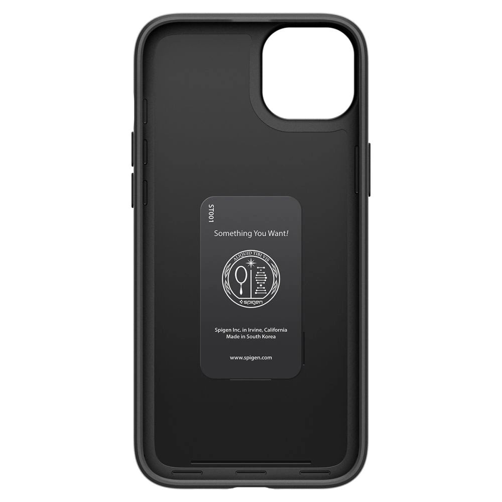 Spigen Thin Fit iPhone 15 Plus-kasse - sort