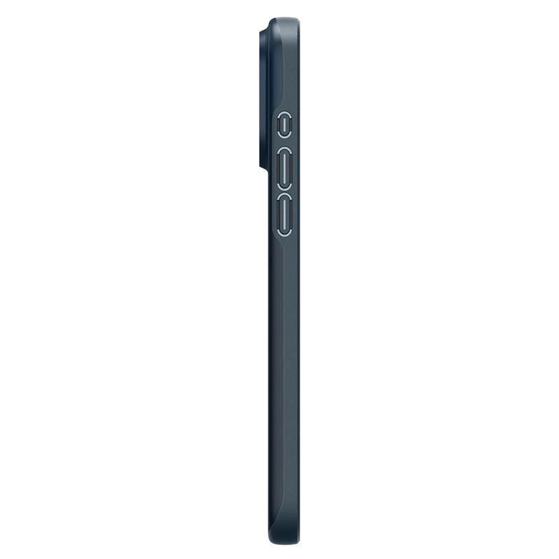 Spigen Thin Fit iPhone 15 Pro Max-kasse - sort metal