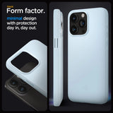 Spigen Thin Fit-fodral til iPhone 15 Pro Max - lysblå
