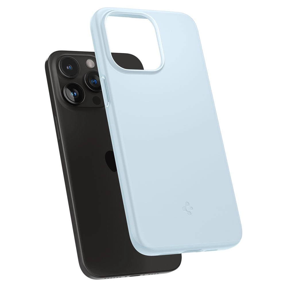 Spigen Thin Fit-fodral til iPhone 15 Pro Max - lysblå
