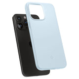 Spigen Thin Fit-fodral til iPhone 15 Pro Max - lysblå