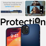 Spigen Thin Fit iPhone 15 Plus Case - Blå