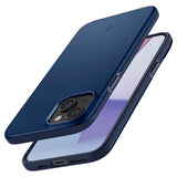 Spigen Thin Fit iPhone 15 Plus Case - Blå