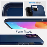 Spigen Thin Fit iPhone 15 Plus Case - Blå