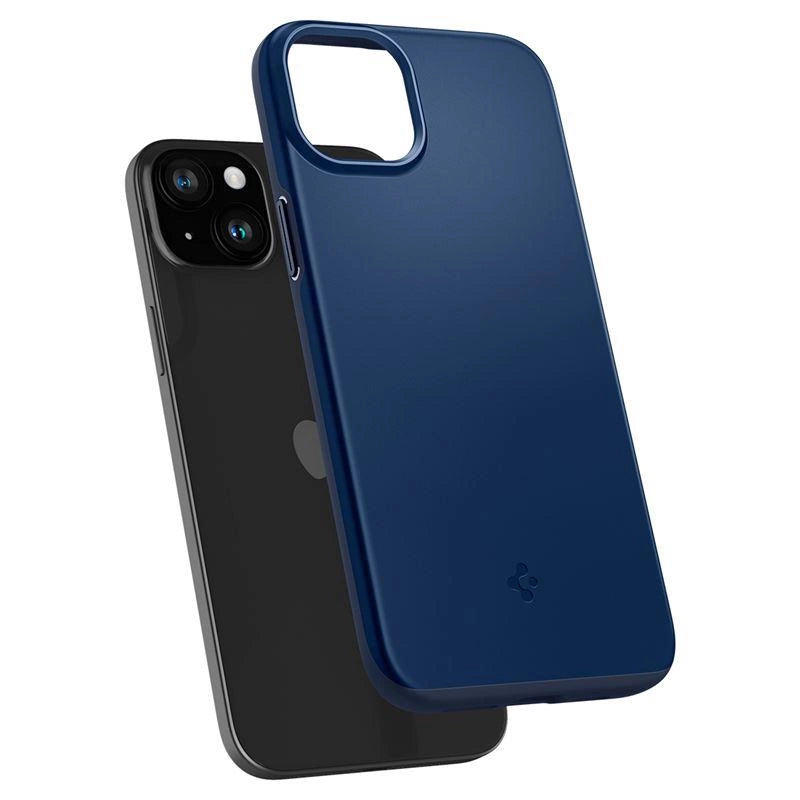 Spigen Thin Fit iPhone 15 Plus Case - Blå