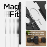 Spigen Tough Armor MagSafe-fodral til iPhone 15 - sort