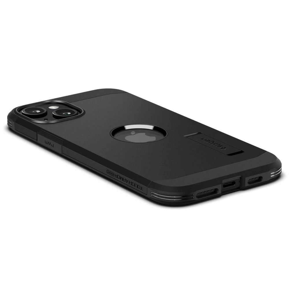 Spigen Tough Armor MagSafe-fodral til iPhone 15 - sort