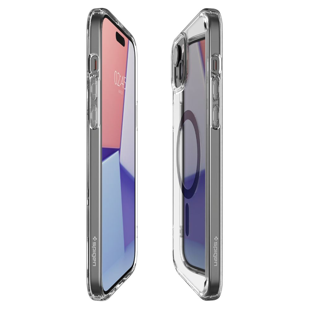 Spigen Ultra Hybrid Mag Case med MagSafe til iPhone 15 - sort