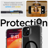 Spigen Ultra Hybrid Mag Case med MagSafe til iPhone 15 Plus - sort