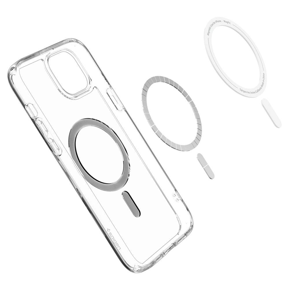 Spigen Ultra Hybrid Mag Case med MagSafe til iPhone 15 Plus - sort