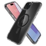 Spigen Ultra Hybrid MagSafe-fodral til iPhone 15 Plus - carbon