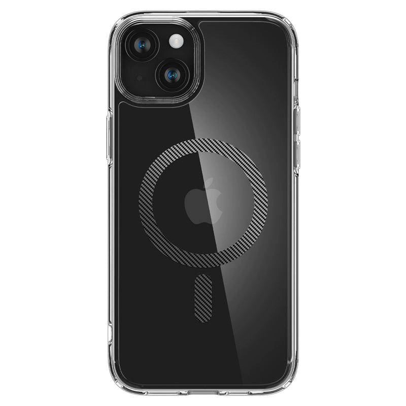 Spigen Ultra Hybrid MagSafe-fodral til iPhone 15 Plus - carbon