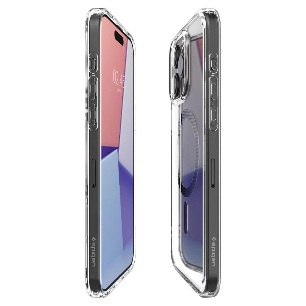 Spigen Ultra Hybrid Mag Case med MagSafe til iPhone 15 Pro - Grå