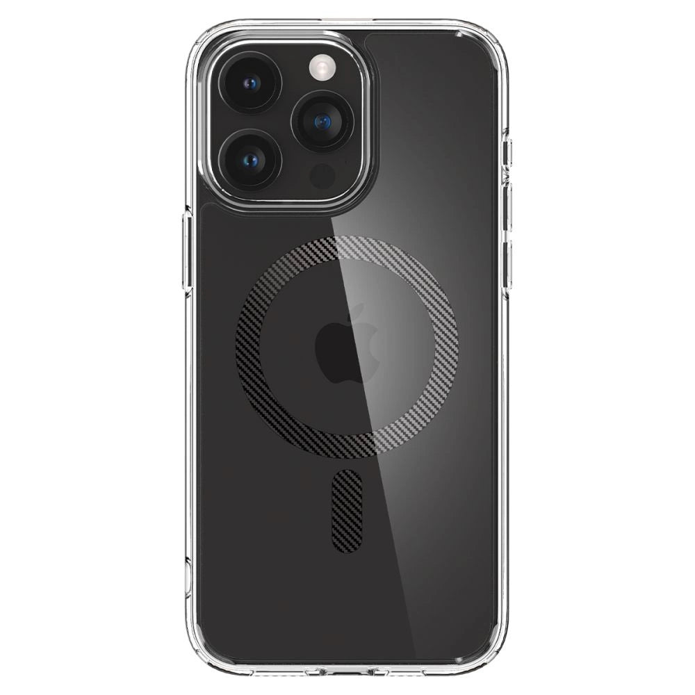 Spigen Ultra Hybrid Mag Case med MagSafe til iPhone 15 Pro Max - Grå