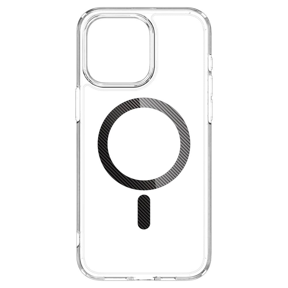 Spigen Ultra Hybrid Mag Case med MagSafe til iPhone 15 Pro Max - Grå