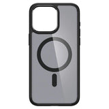 Spigen Ultra Hybrid Mag Case med MagSafe til iPhone 15 Pro Max - Clear Black