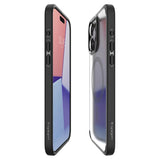 Spigen Ultra Hybrid Mag Case med MagSafe til iPhone 15 Pro Max - Clear Black