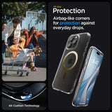 Spigen Ultra Hybrid Mag Case med MagSafe til iPhone 15 Pro - Guld