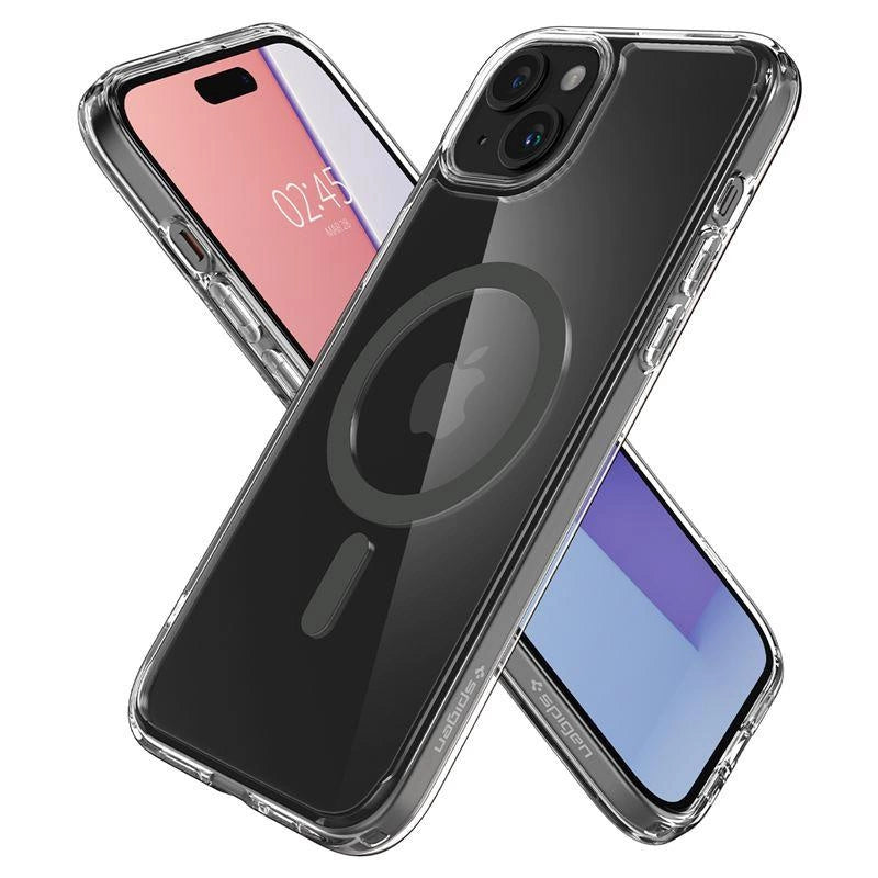 Spigen Ultra Hybrid MagSafe-hylster til iPhone 15 Plus - grafit