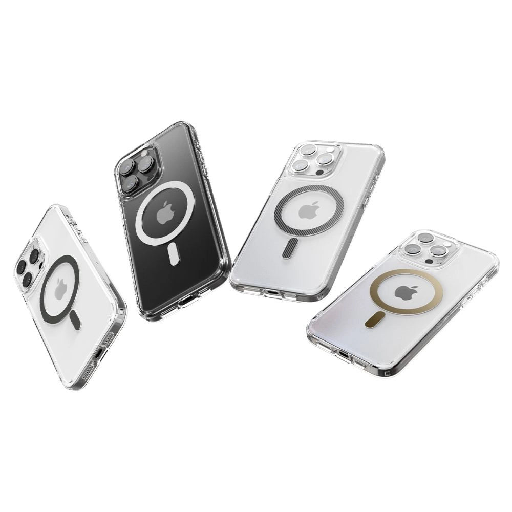 Spigen Ultra Hybrid Mag case med MagSafe til iPhone 15 Pro Max - grafit