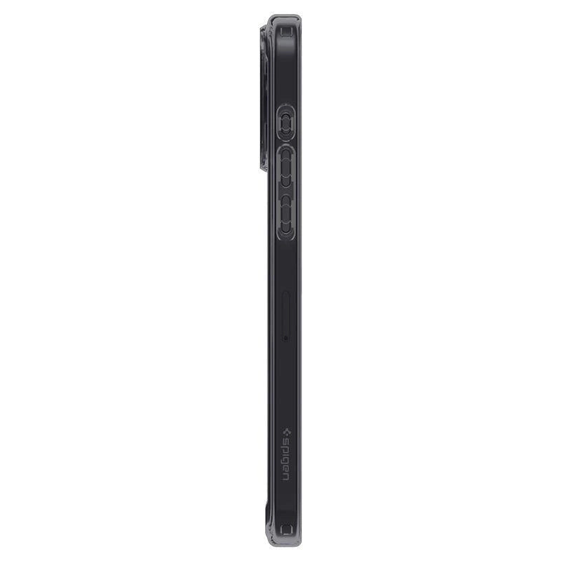 Spigen Ultra Hybrid Mag Case med MagSafe til iPhone 15 Pro - mørkgrå (Zero One mønster)