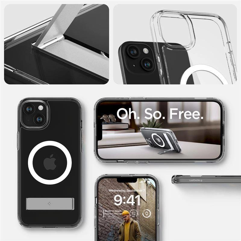 Spigen Ultra Hybrid S MagSafe, krystalklar - iPhone 15