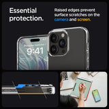 Spigen Ultra Hybrid iPhone 15 Pro Case - Klar Matte