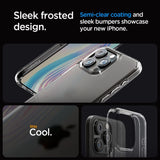 Spigen Ultra Hybrid iPhone 15 Pro Case - Klar Matte
