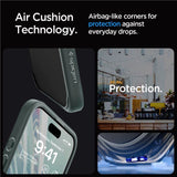Spigen Ultra Hybrid iPhone 15 Pro Max-kasse - mørkegrøn