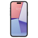 Spigen Ultra Hybrid iPhone 15 Pro Case - Matte sort