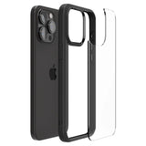 Spigen Ultra Hybrid iPhone 15 Pro Case - Matte sort