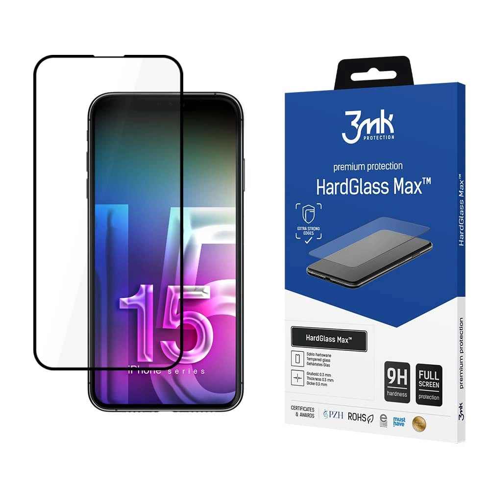 Apple iPhone 15 Pro Max - 3mk HardGlass MaxTM