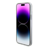 Guess IML Iridescent MagSafe-hylster til iPhone 15 Plus - lilla