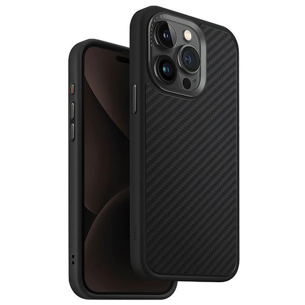 Uniq Keva Magclick opladningsfoder til iPhone 15 Pro Max - sort