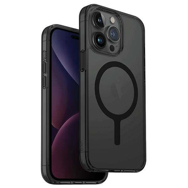 Uniq LifePro Xtreme Magclick opladningsfoder til iPhone 15 Pro - sort