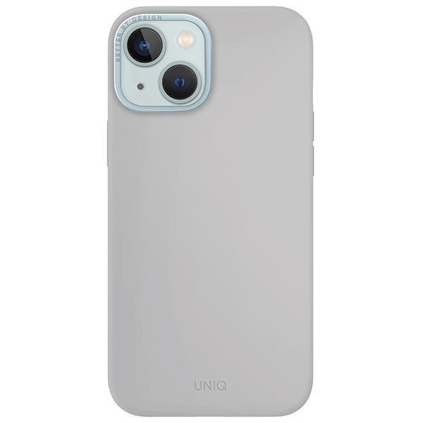 Uniq Lino Hue Magclick opladningsfoder til iPhone 15 - lysgrå