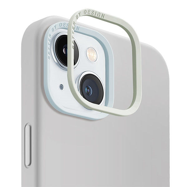 Uniq Lino Hue Magclick opladningsfoder til iPhone 15 - lysgrå