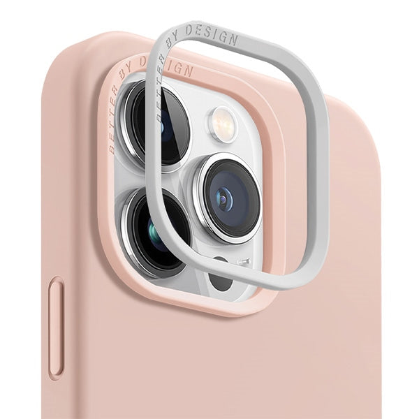 Uniq Lino Hue Magclick Opladningsfoder til iPhone 15 Pro - lyserød