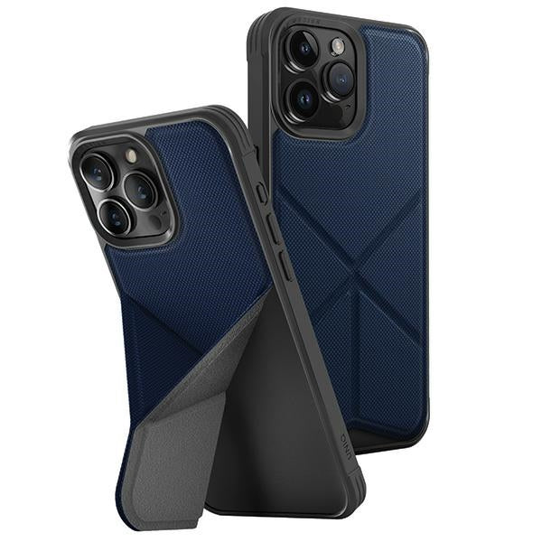Uniq Transforma Magclick opladningsfoder til iPhone 15 Pro Max - blå