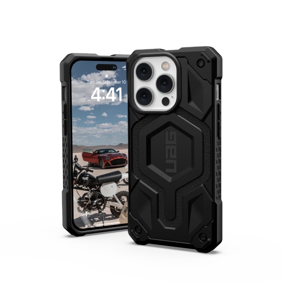 UAG Monarch Pro-kasse med MagSafe til iPhone 14 Pro - sort