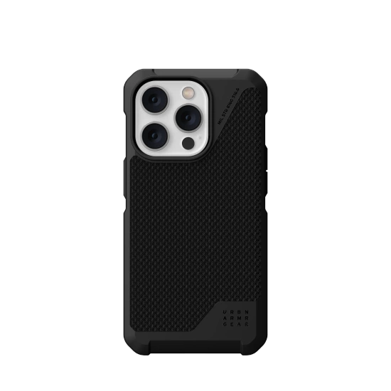 UAG Metropolis LT MagSafe-hylster til iPhone 14 Pro - sort kevlar