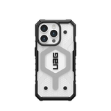UAG Pathfinder MagSafe-hylster til iPhone 15 Pro - gennemsigtigt