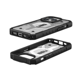 UAG Pathfinder MagSafe-hylster til iPhone 15 Pro - gennemsigtigt